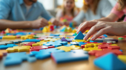 How Geometric Puzzles Improve Spatial Reasoning