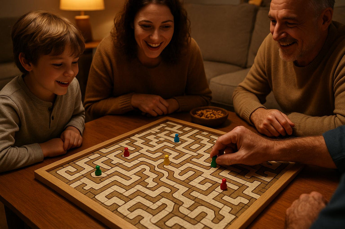 How Maze Games Improve Spatial Reasoning