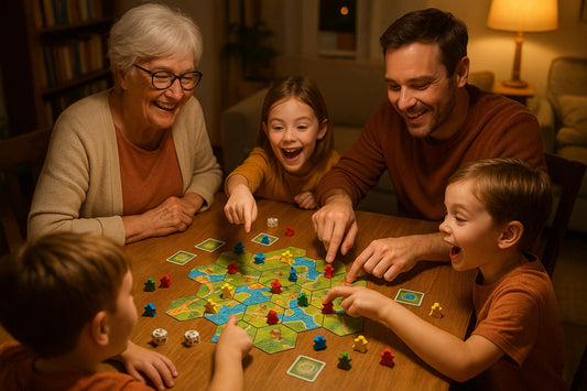 Top Brain Games for Mixed-Age Families
