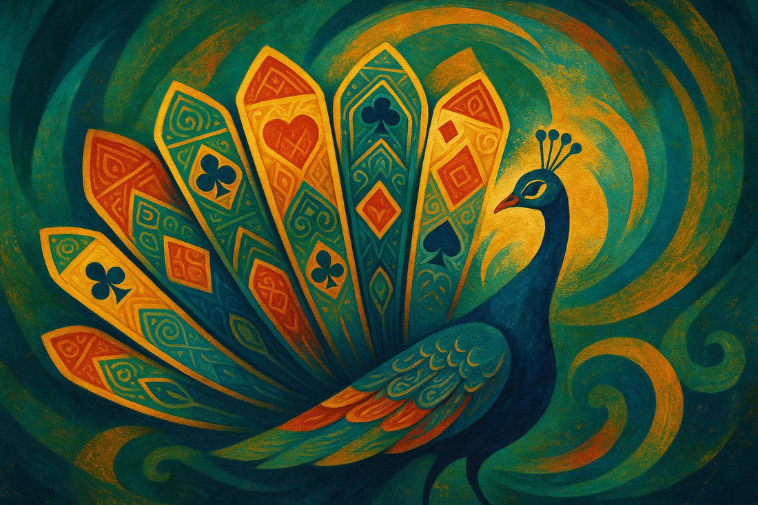 Pikoko: Bluff and Bet in This Peacock-Themed Card Game