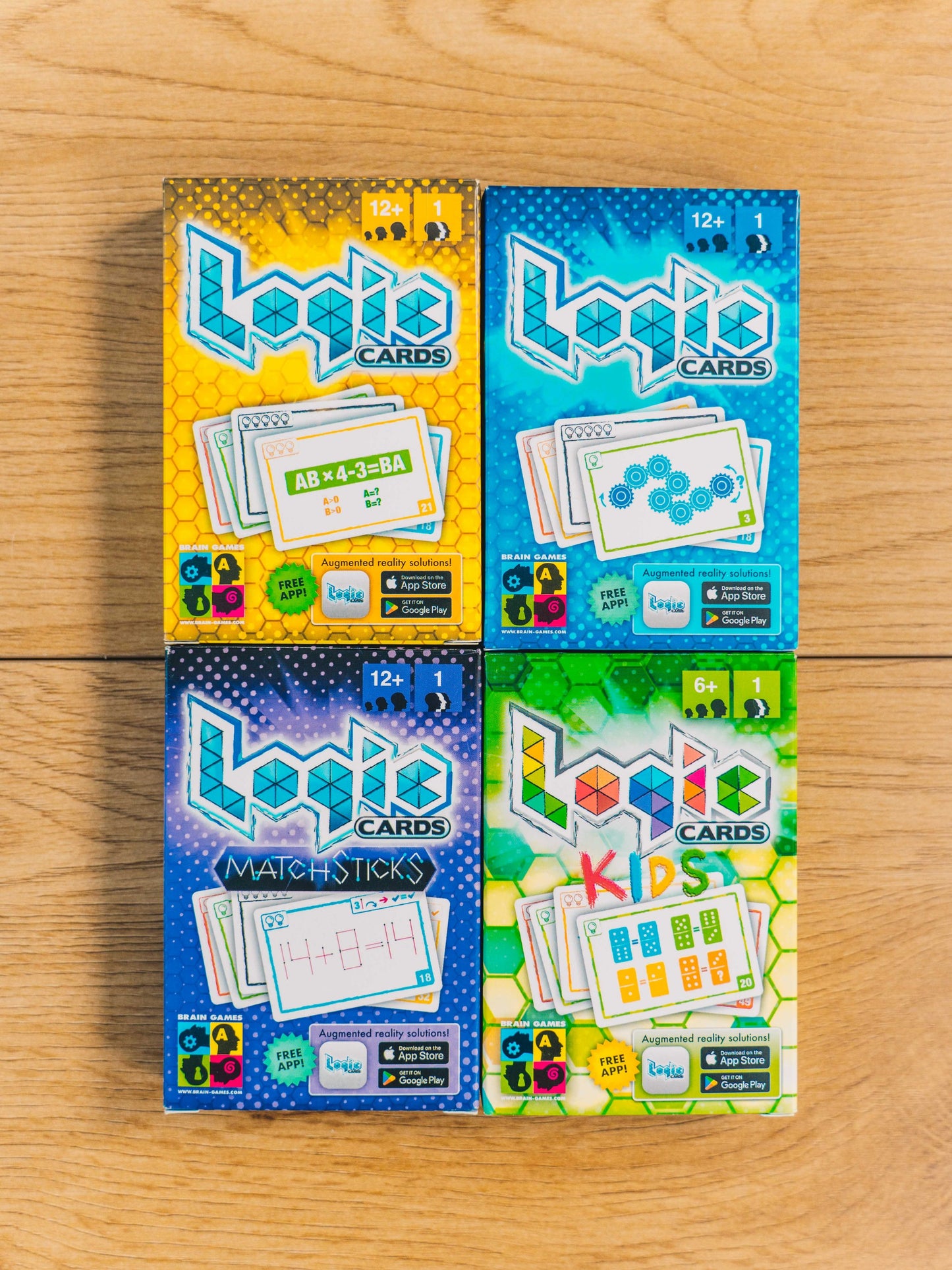 Logic Cards Blue