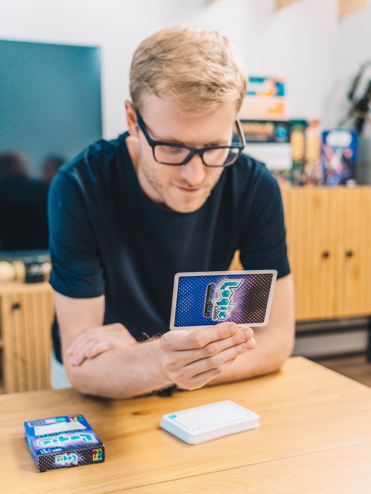 Logic Cards Matchsticks