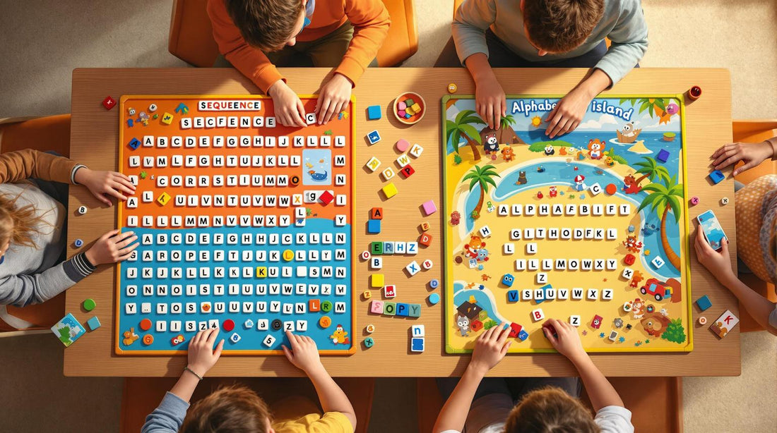 Sequence Letters vs Alphabet Island: Which Game Wins?