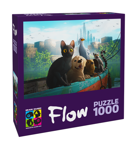 Puzzle 1000 Flow - Movie Characters