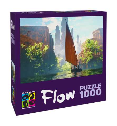 Puzzle 1000 Flow - Boat