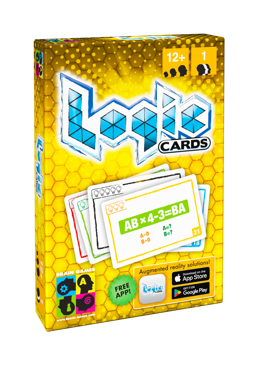Logic Cards Yellow brain teaser – Brain Games Publishing