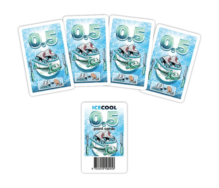 ICECOOL promo: 0.5 point cards board game expansion – Brain Games ...